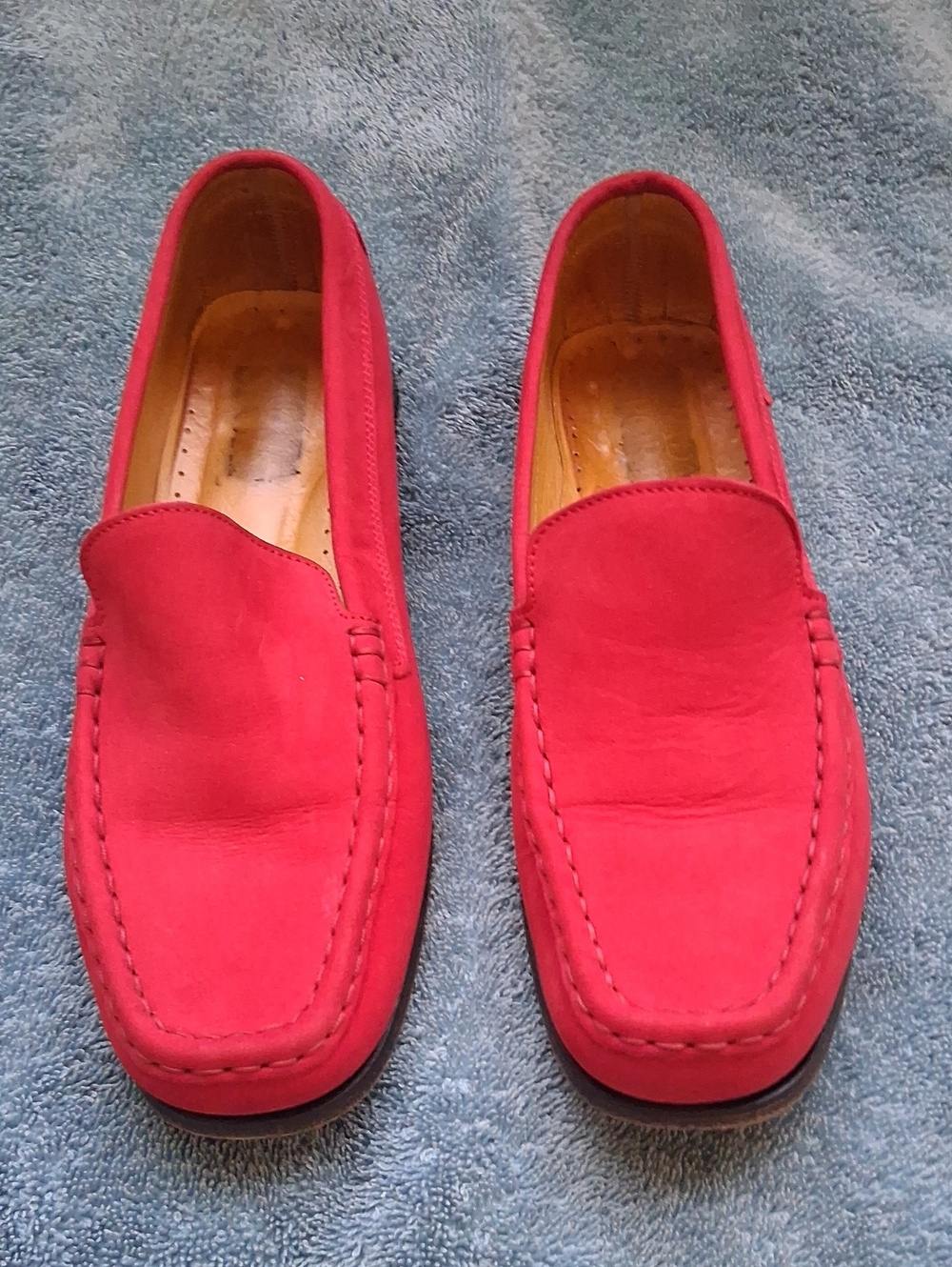 Women's Escada Sport Suede Loafers/Moccasins Size 40